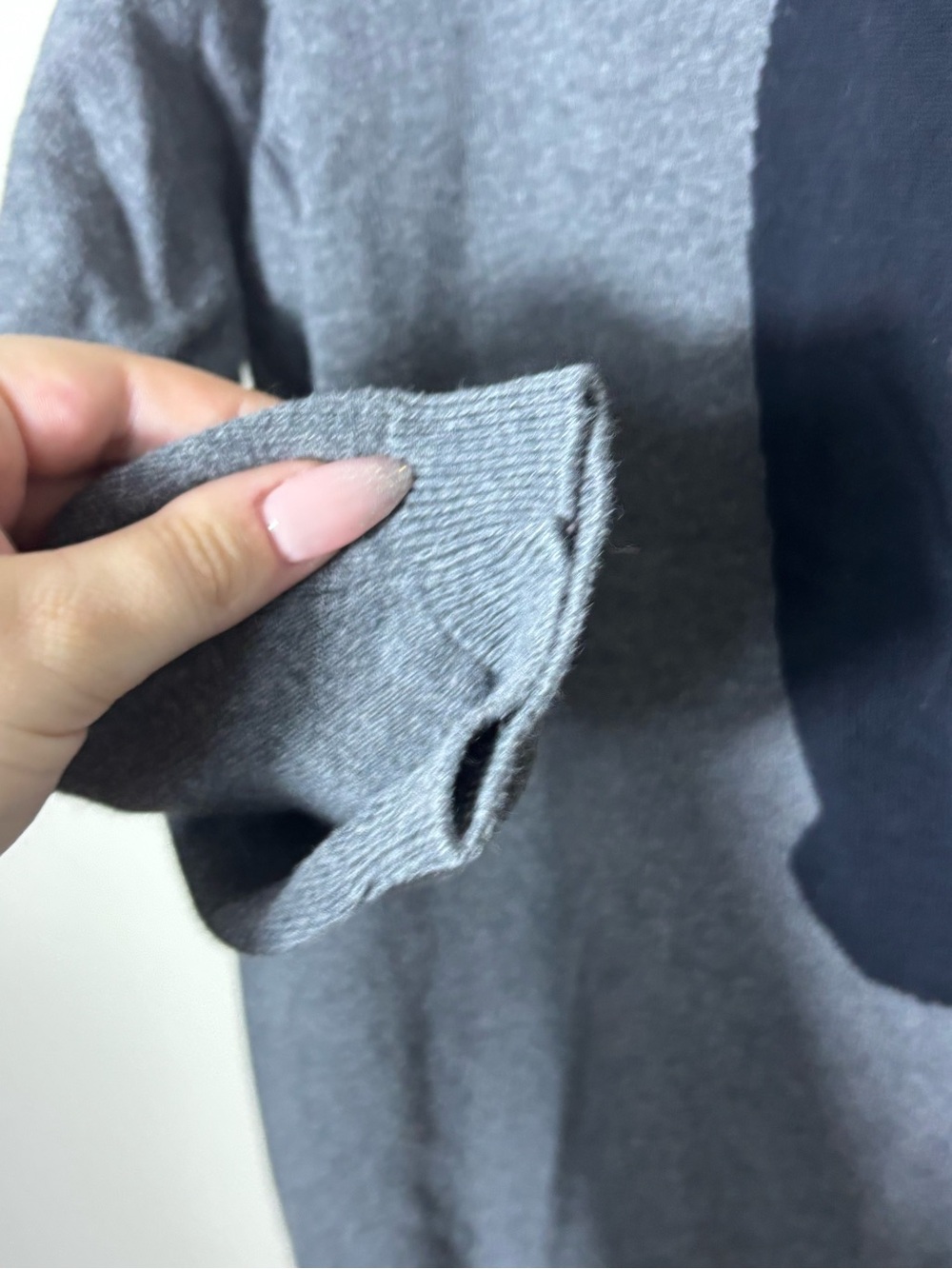 The Limited Gray Penguin Knit Sweater with Pink Beak Accent - Picture 4 of 9